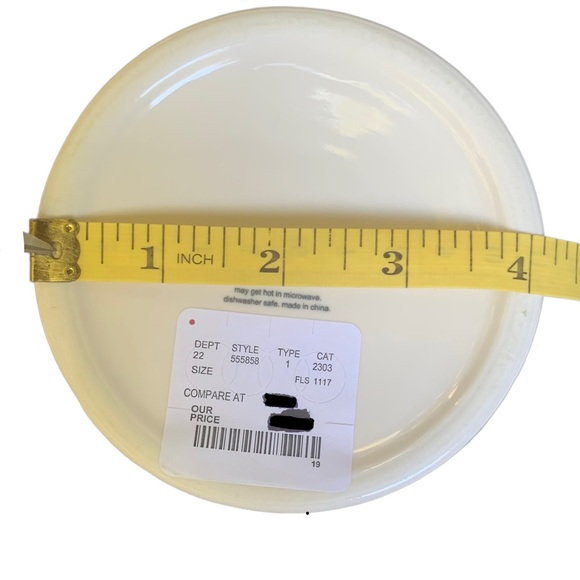 Rae Dunn BONE APPETIT Dog Treat Canister White Black Letters Dimples NWT 2017 OG - Picture 12 of 13